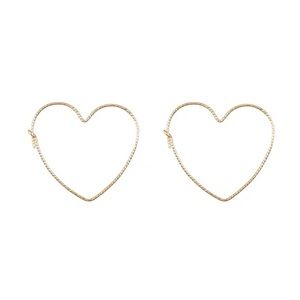 ✨14K Gold Heart Earrings✨